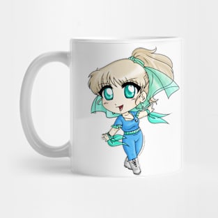 Chibi Blue Caracal Mug